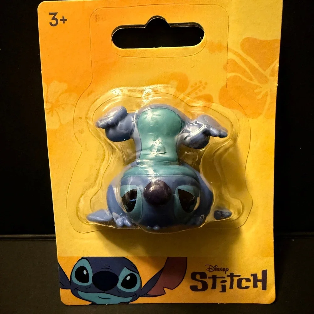 Disney Just Play Stitch Angel Mini Figure Set Kids OS Blue Pink NEW 5pc Bundle